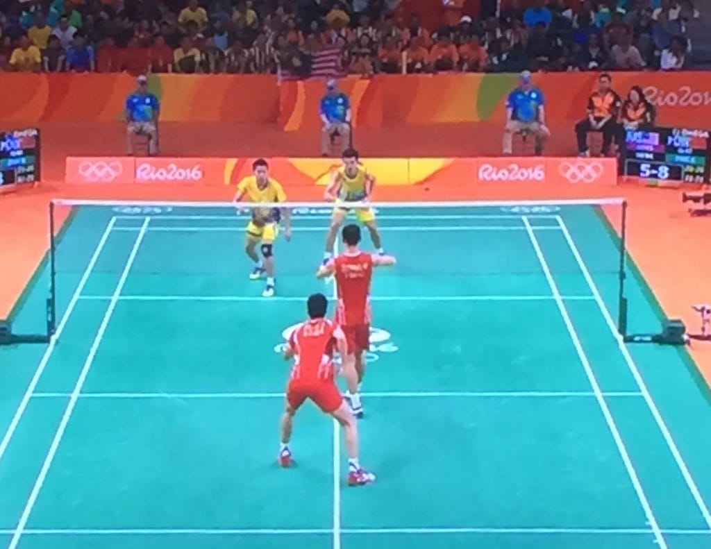 Glam Lelaki Badminton Olimpik