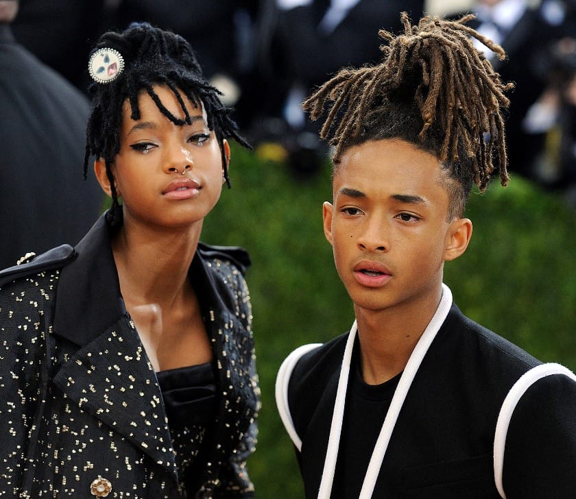 Willow Smith and Jaden Smith at the Met Gala