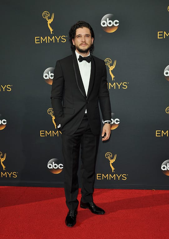 Actor Kit Harington arrives for the 68th annual Primetime Emmy Awards at Microsoft Theater in Los Angeles on September 18, 2016. Photo by Christine Chew/UPI Photo via Newscom