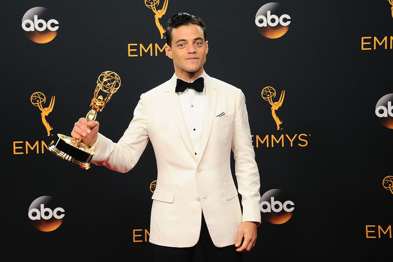 , Los Angeles, CA - 9/18/2016 - The 68th Primetime Emmy Awards - Press Room at Microsoft Theater -PICTURED: Rami Malek -PHOTO by: Kyle Rover/startraksphoto.com -KR71412 Editorial - Rights Managed Image - Please contact www.startraksphoto.com for licensing fee Startraks Photo New York, NY For licensing please call 212-414-9464 or email sales@startraksphoto.com Startraks Photo reserves the right to pursue unauthorized users of this image. If you violate our intellectual property you may be liable for actual damages, loss of income, and profits you derive from the use of this image, and where appropriate, the cost of collection and/or statutory damages.