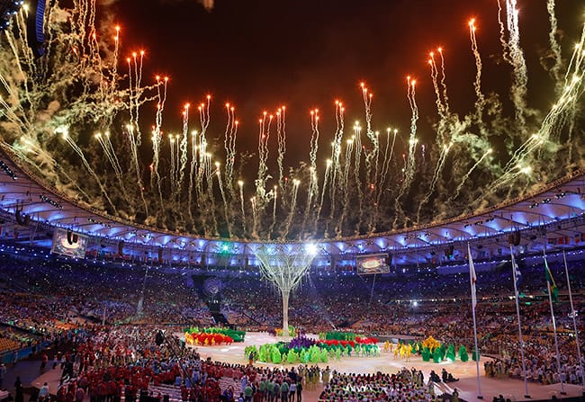 Rio de Janeiro - Cerimônia de encerramento dos Jogos Olímpicos Rio 2016, no Maracanã (Fernando Frazão/Agência Brasil)