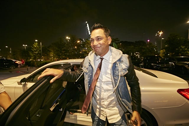 Alphamen 2016 Hans Isaac kelihatan segak dengan senyumannya.