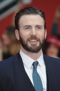 Chris Evans attends the European premiere of Captain America: Civil War at Westfield Shopping Centre in London. 26th April 2016