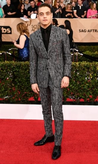 Mandatory Credit: Photo by Rob Latour/REX/Shutterstock (8137126ff) Rami Malek The 23rd Annual Screen Actors Guild Awards, Arrivals, Los Angeles, USA - 29 Jan 2017