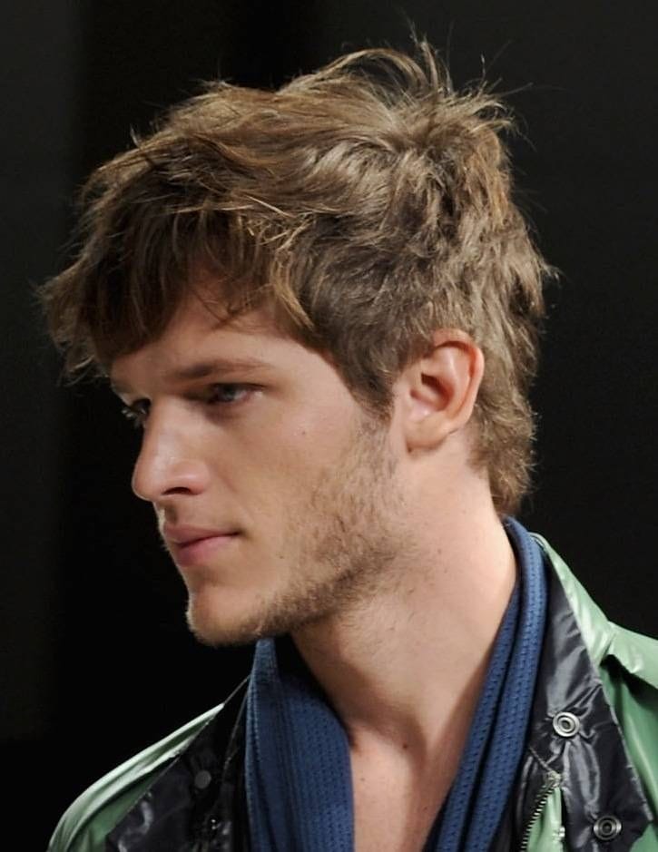 A model walks the runway during the Bottega Veneta Milan Menswear Spring/Summer 2011 show on June 20, 2010 in Milan, Italy.