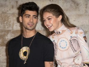 PARIS, FRANCE - OCTOBER 02: Zayn Malik and Gigi Hadid attend the Givenchy show as part of the Paris Fashion Week Womenswear Spring/Summer 2017 on October 2, 2016 in Paris, France. (Photo by Dominique Charriau/WireImage)