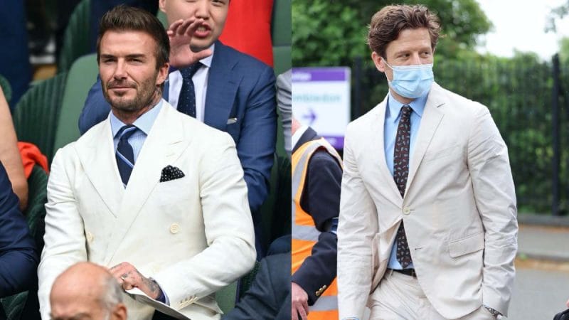 SELEBRITI LELAKI BERGAYA DI KEJOHANAN WIMBLEDON 2021