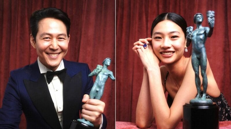 BINTANG SQUID GAME LAKAR SEJARAH DI SAG AWARDS 2022