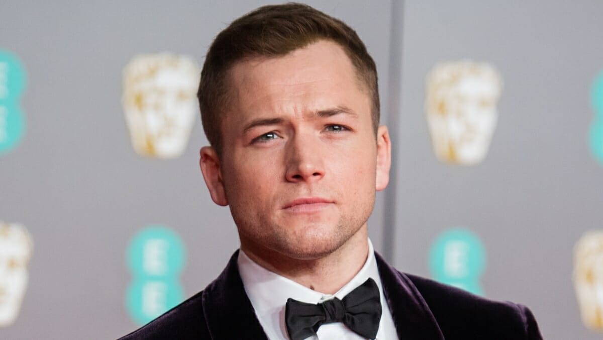 LONDON, ENGLAND - FEBRUARY 02: Taron Egerton attends the EE British Academy Film Awards 2020 at Royal Albert Hall on February 02, 2020 in London, England. (Photo by Samir Hussein/WireImage)