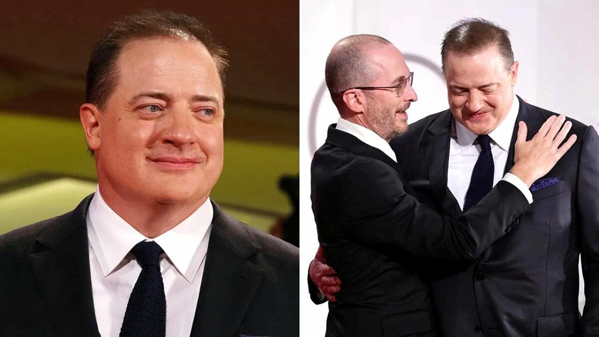 AIR MATA LELAKI BRENDAN FRASER TUMPAH DI PENTAS FESTIVAL FILEM VENICE