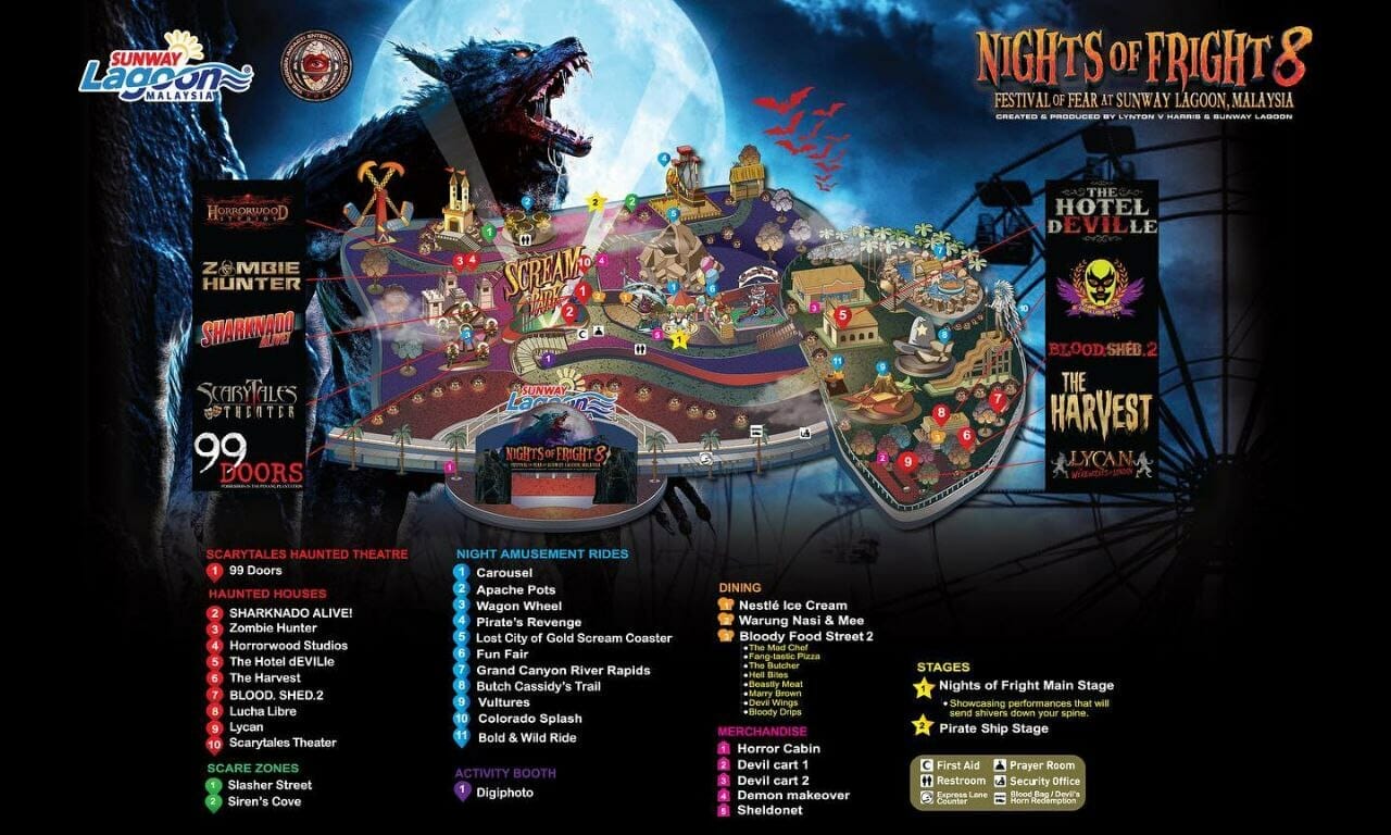 NIGHTS OF FRIGHT 8 KEMBALI MENGHANTUI AKHIR SEPTEMBER INI