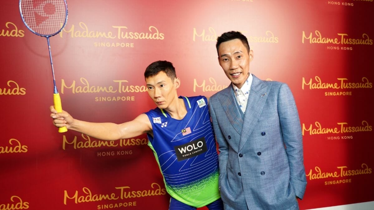 DATUK LEE CHONG WEI ATLET MALAYSIA PERTAMA MENGHIASI MADAME TUSSAUDS