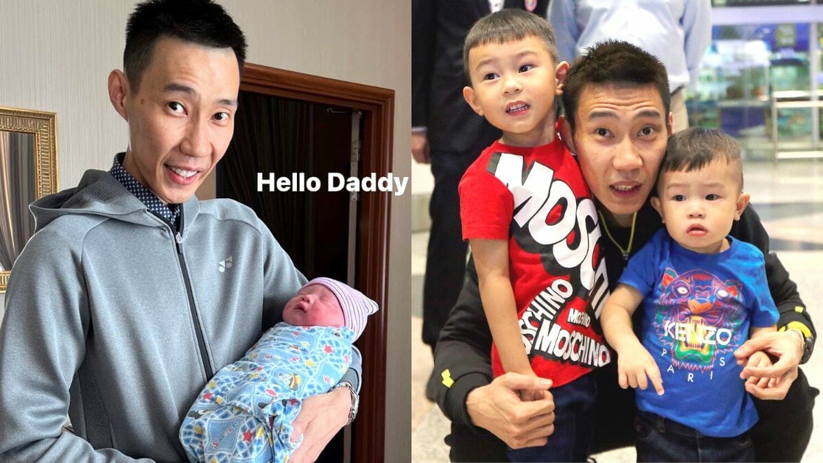 DATUK LEE CHONG WEI KINI BAPA KEPADA TIGA CAHAYA MATA