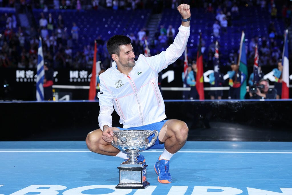 Novak Djokovic Australian Open 2023