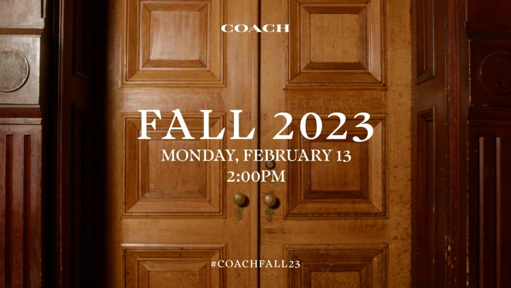 Coach Fall 2023 