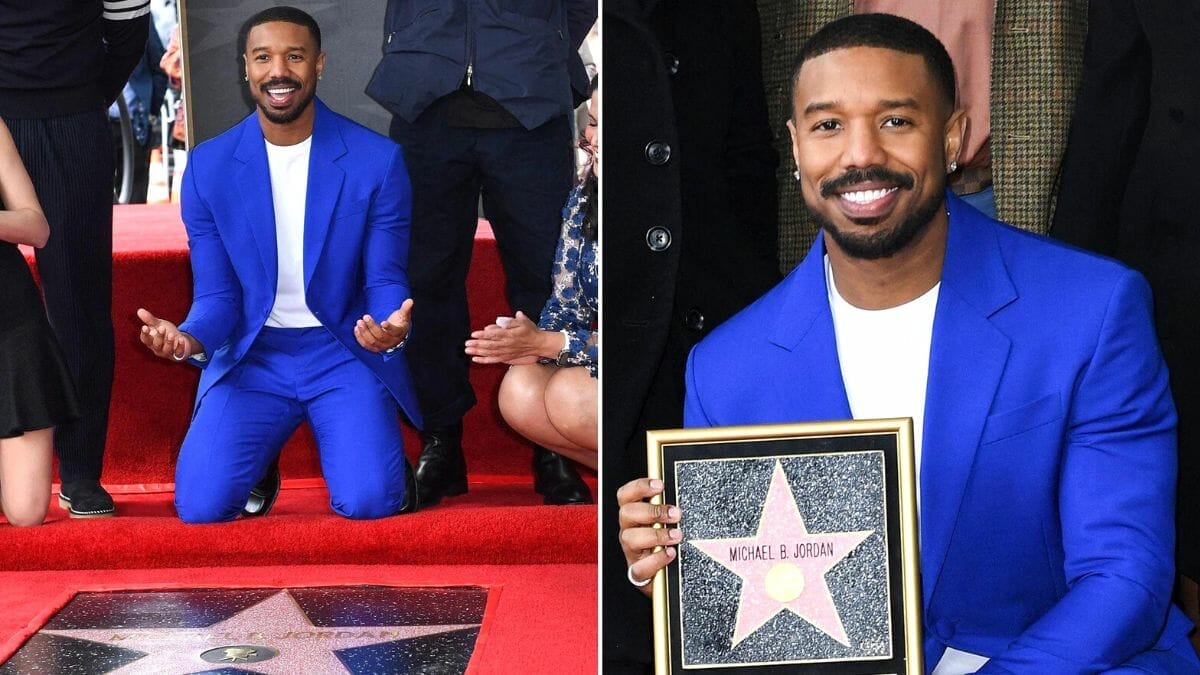 MICHAEL B. JORDAN MENERIMA PENGIKTIRAFAN HOLLYWOOD WALK OF FAME