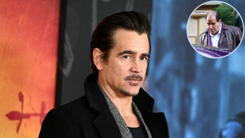 FOTO PERTAMA COLIN FARRELL DI SET PENGGAMBARAN SIRI THE PENGUIN