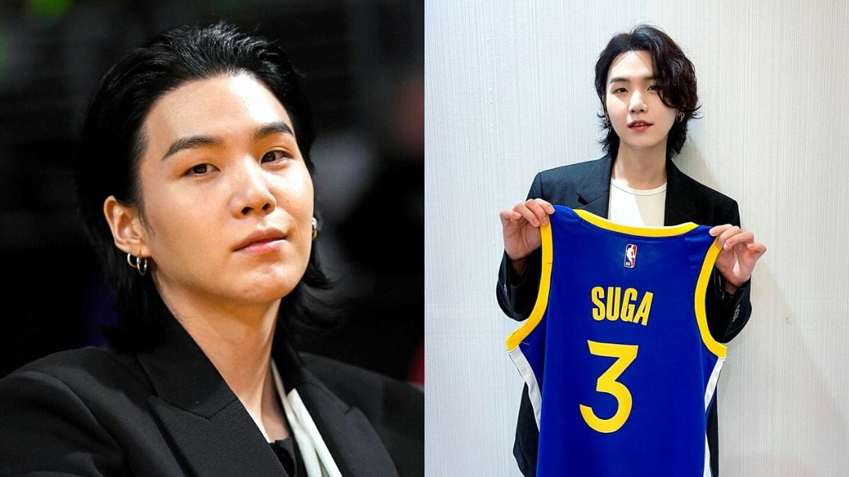 SUGA BTS DILANTIK SEBAGAI DUTA BAHARU NBA