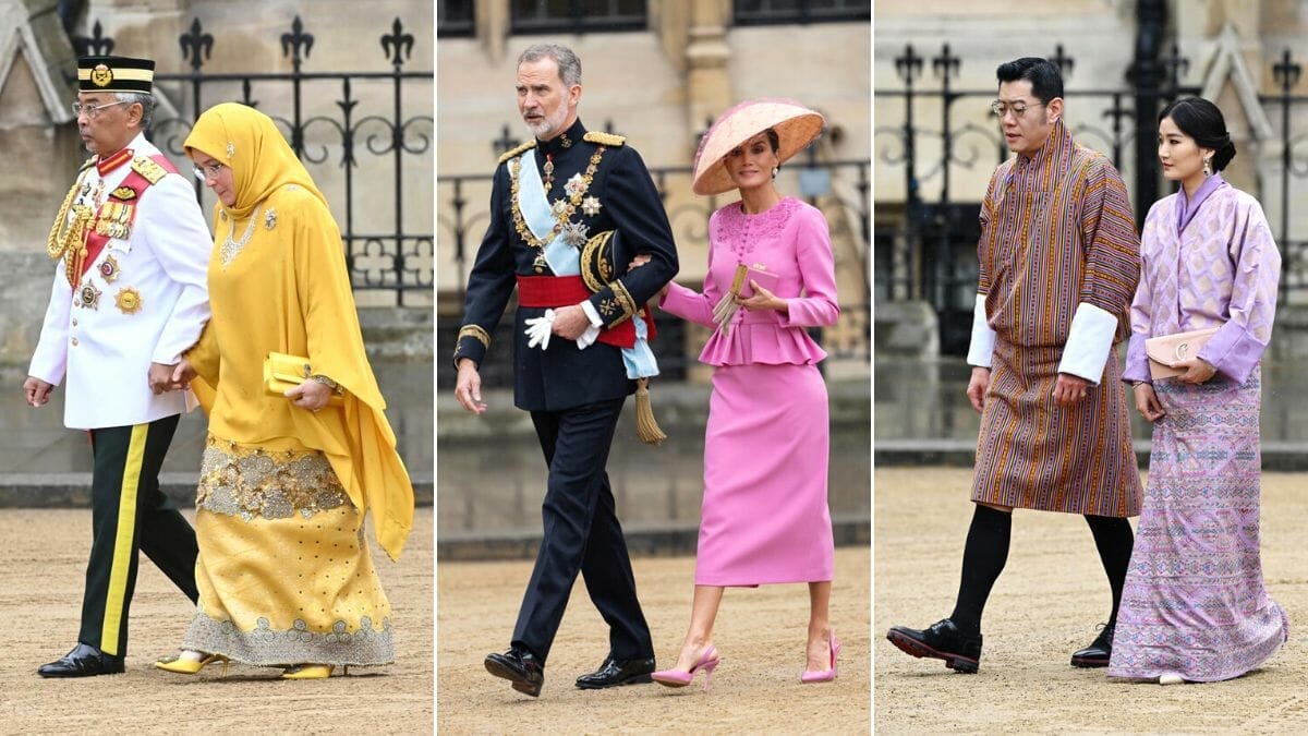 PERSALINAN TERBAIK PADA HARI BERSEJARAH RAJA CHARLES III