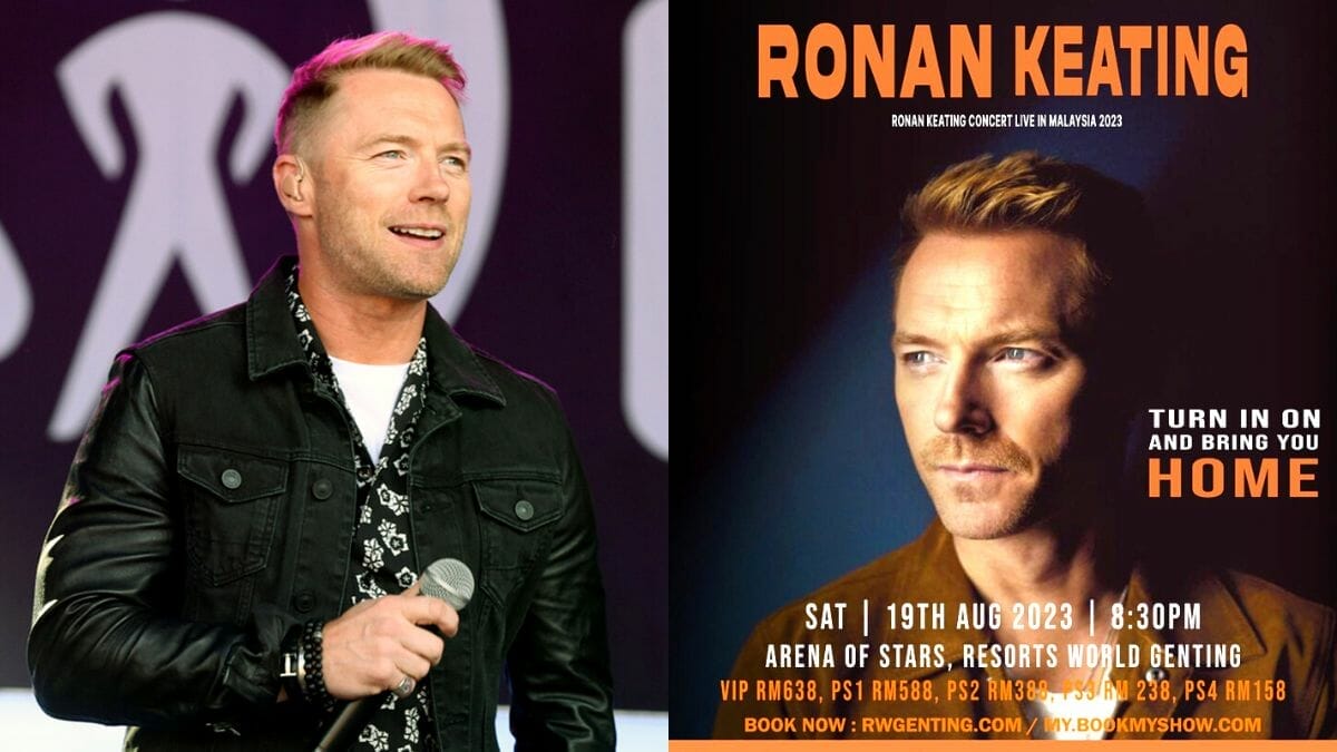 SEGALANYA MENGENAI RONAN KEATING CONCERT LIVE IN MALAYSIA 2023