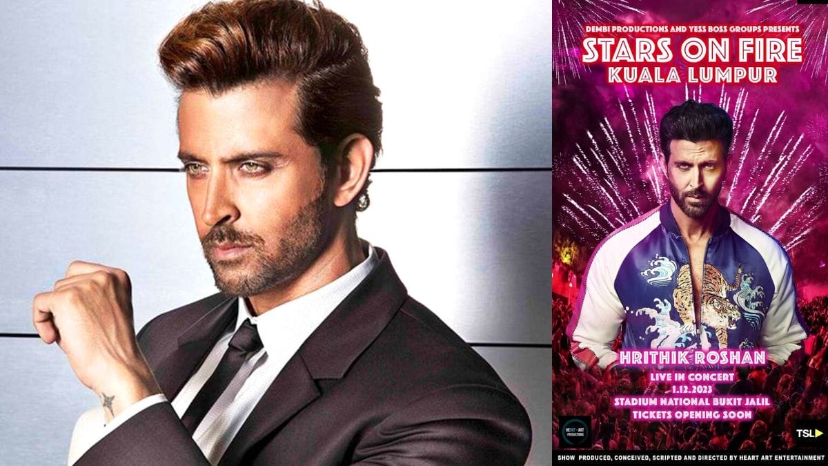 HRITHIK ROSHAN BAKAL HIBURKAN PEMINAT DI PENTAS STARS ON FIRE KUALA LUMPUR