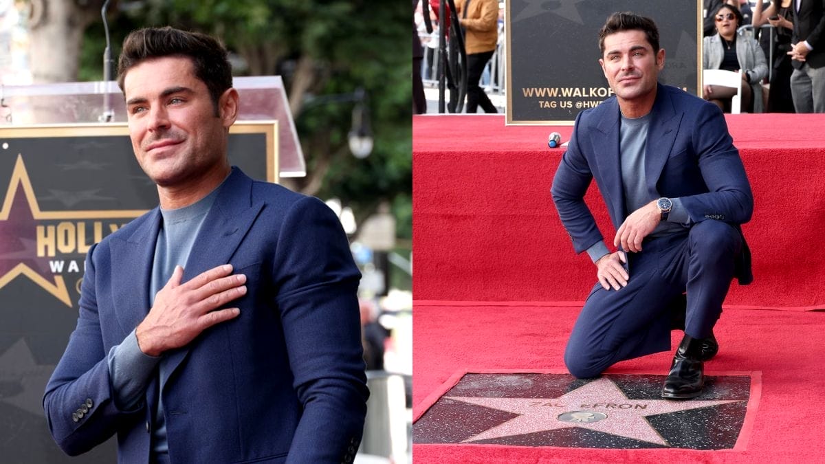 GILIRAN ZAC EFRON MENERIMA BINTANG HOLLYWOOD WALK OF FAME
