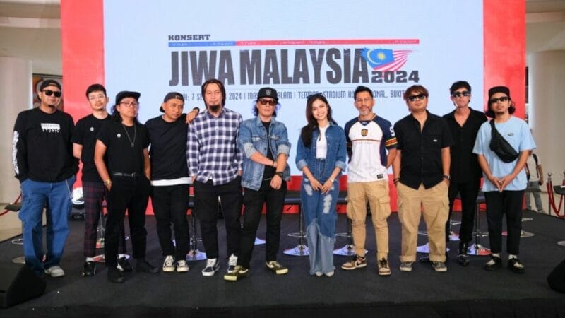 ARTIS POPULAR MERIAHKAN KONSERT JIWA MALAYSIA 2024 SEMPENA MERDEKA