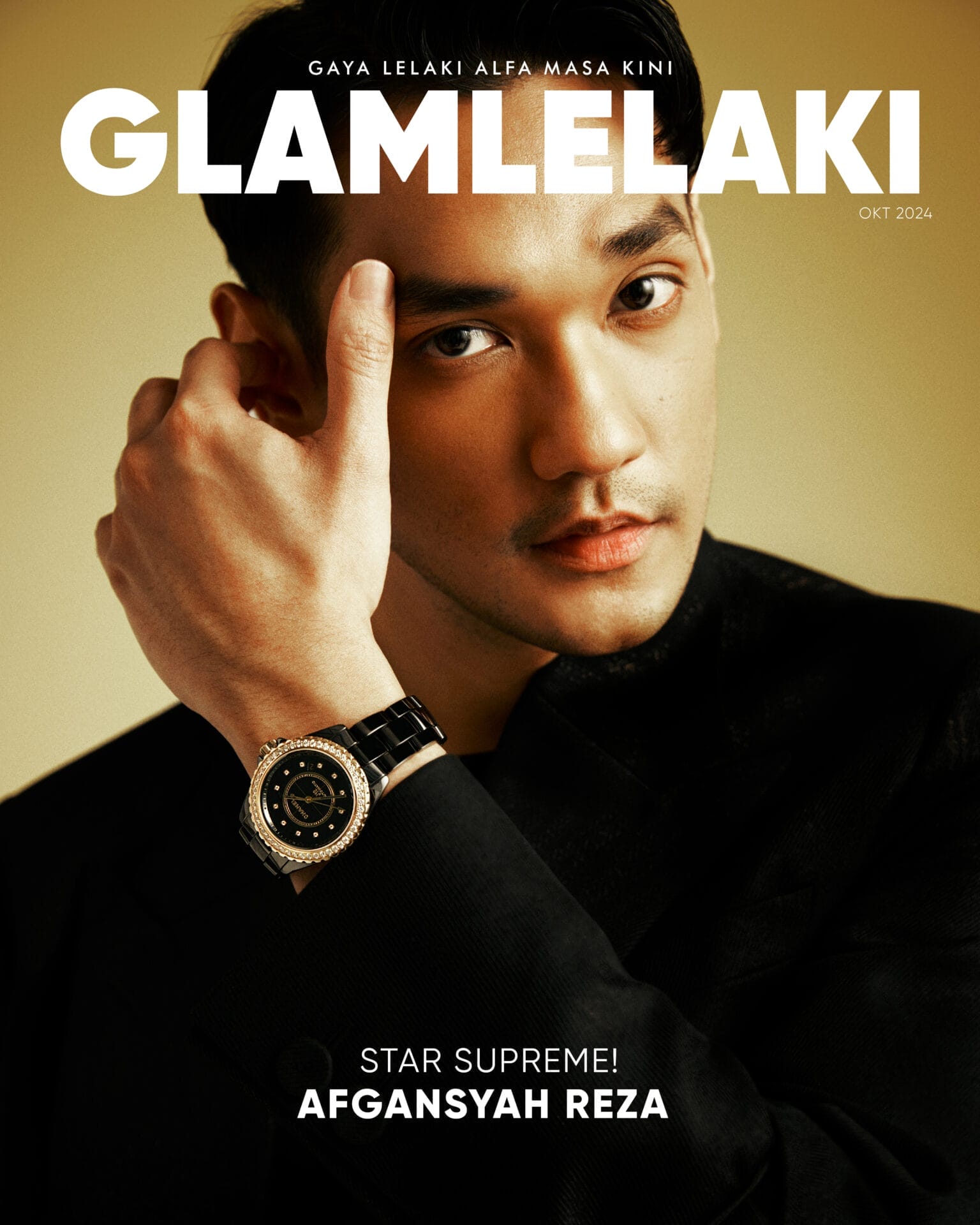 AFGANSYAH REZA IS GLAM LELAKI OCTOBER'S COVER STAR!