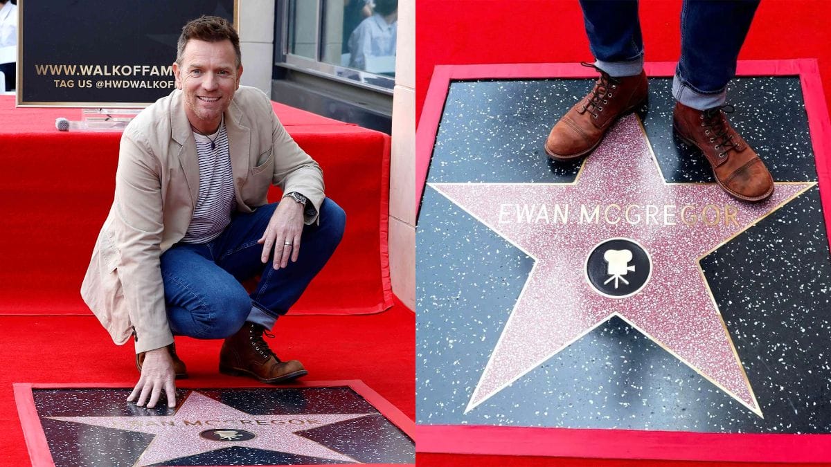 EWAN MCGREGOR DIKURNIA BINTANG HOLLYWOOD WALK OF FAME