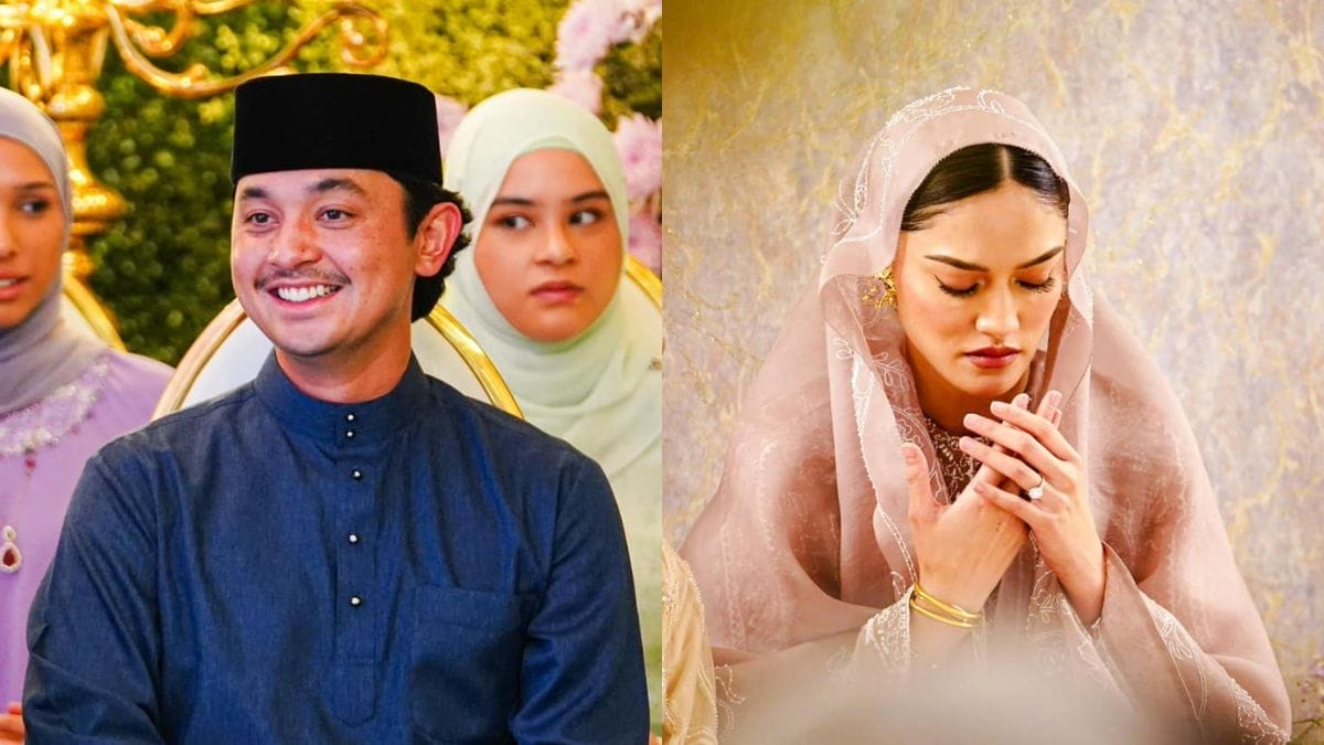 TENGKU MUHAMMAD ISKANDAR & TENGKU NATASYA PUTERI DIRAI DALAM ISTIADAT PERKAHWINAN TIGA HARI