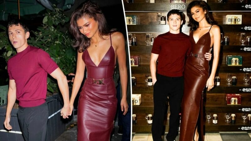 KEMUNCULAN TOM HOLLAND & ZENDAYA DALAM PERSALINAN SEDONDON MENCURI PERHATIAN