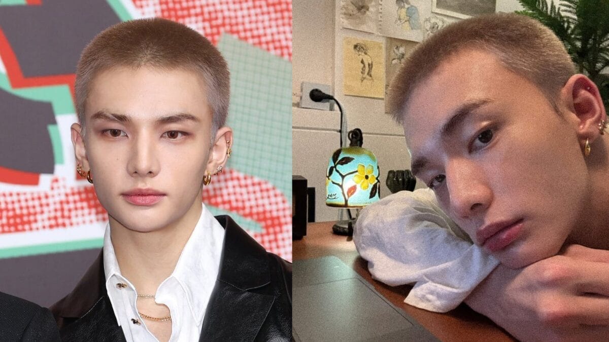 GAYA BUZZ CUT HYUNJIN JADI BUALAN HANGAT DI X