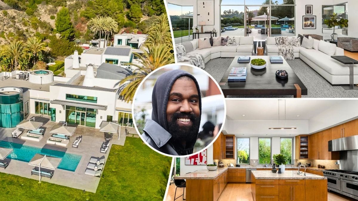 TINJAU RUMAH AGAM MEGA KANYE WEST DI BEVERLY HILLS BERHARGA RM157 JUTA