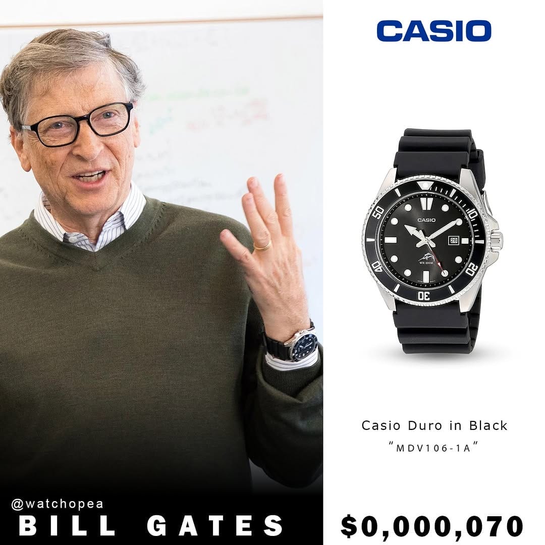 Jam Tangan Bill Gates