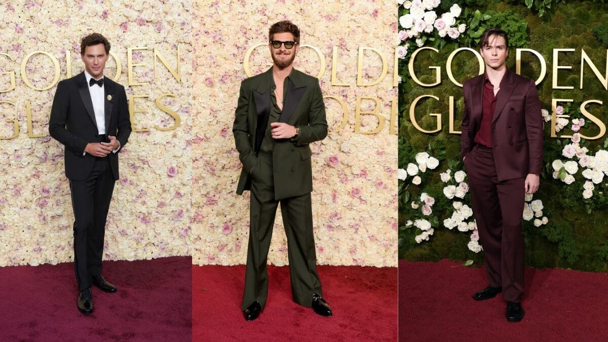 GAYA SELEBRITI LELAKI DI KARPET MERAH GOLDEN GLOBES 2025