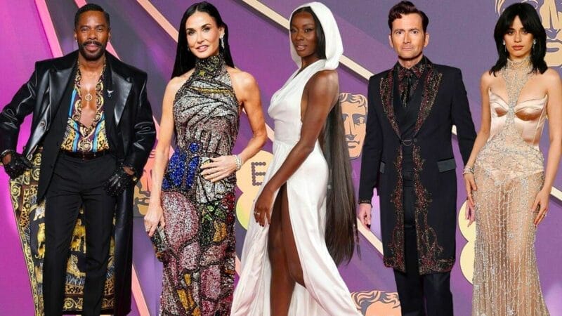 MOMEN FESYEN MEMUKAU DI KARPET MERAH BAFTA AWARDS 2025