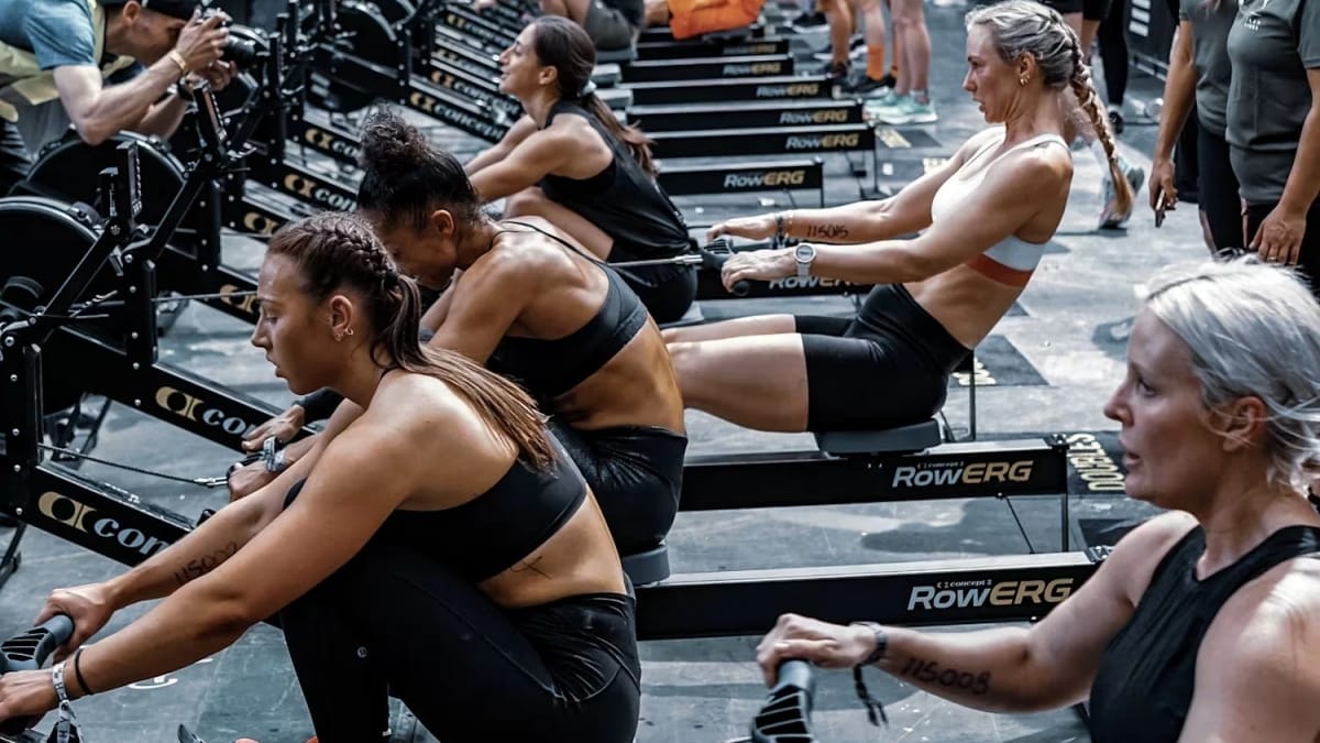 Hyrox indoor fitness