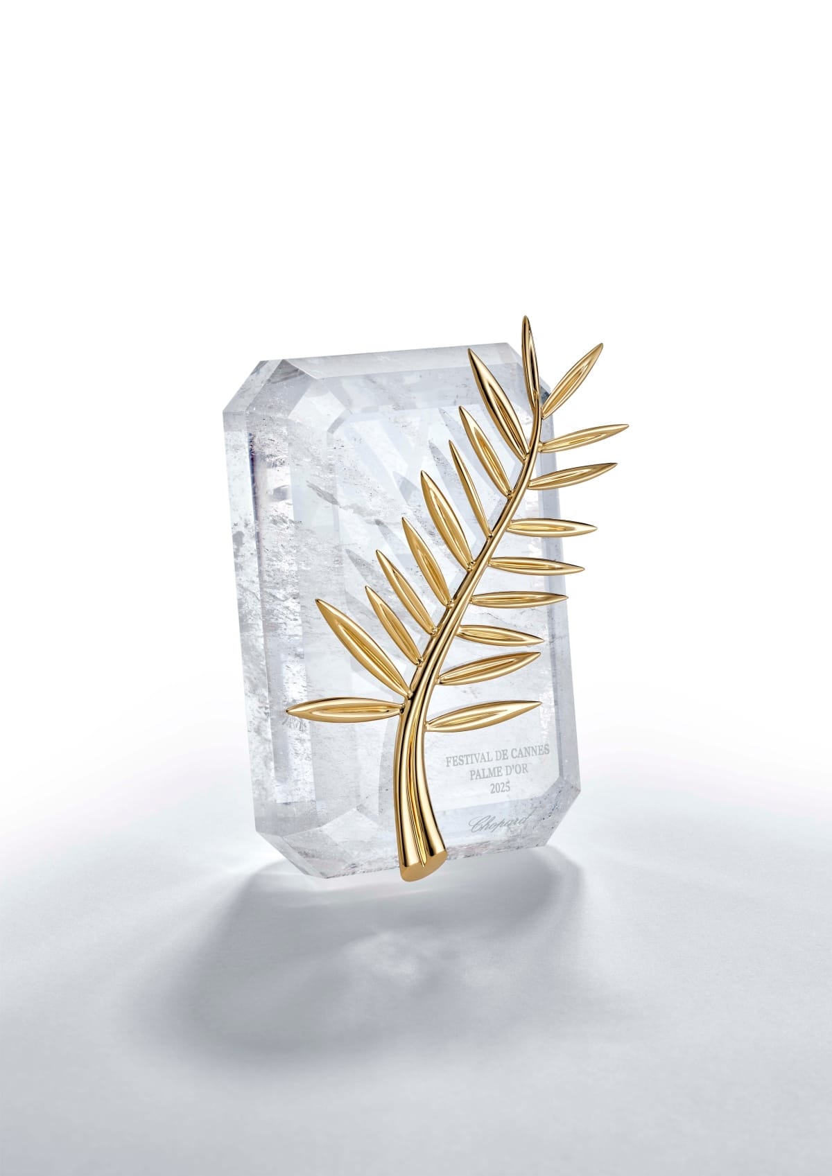 Trofi Palme d'or Chopard Cannes 2025