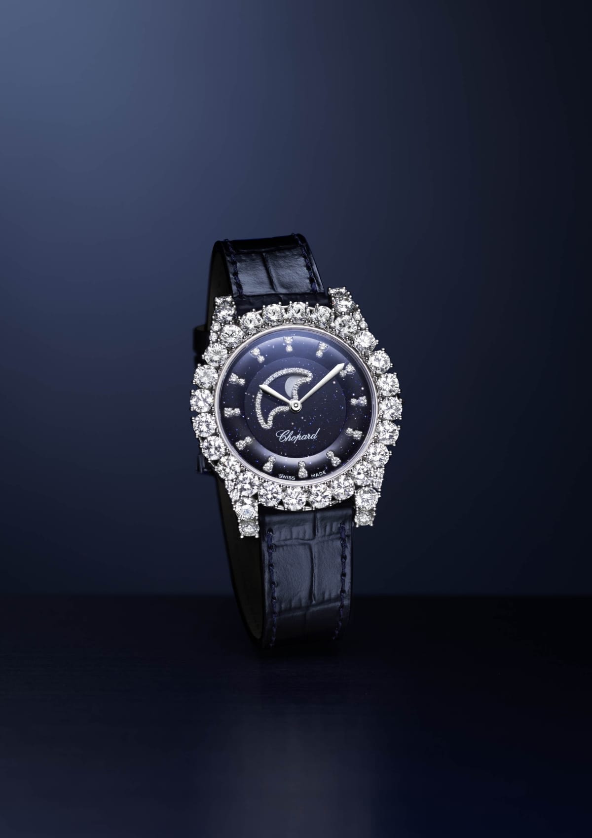 L’Heure du Diamant Moonphase Jam tangan Chopard