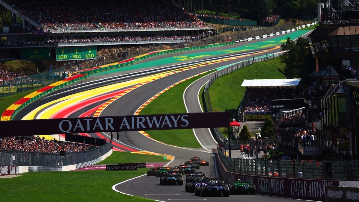 penggambaran dilakukan di litar sebenar untuk F1 The Movie
