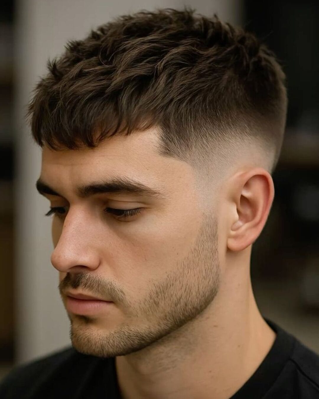 potongan rambut lelaki yang panas