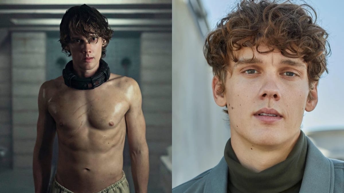 Hunter Doohan di dalam siri Netflix Wednesday musim 2