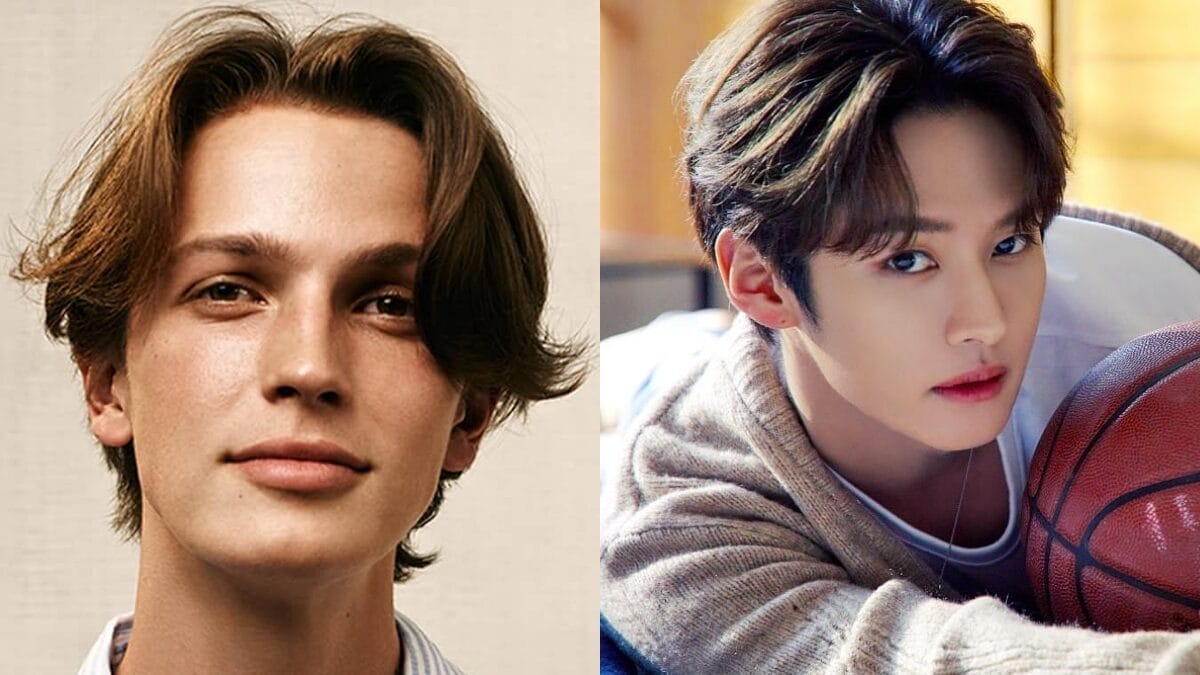 lee know curtain bang