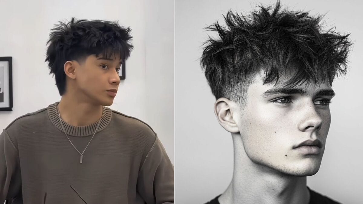 gaya rambut lelaki terkini