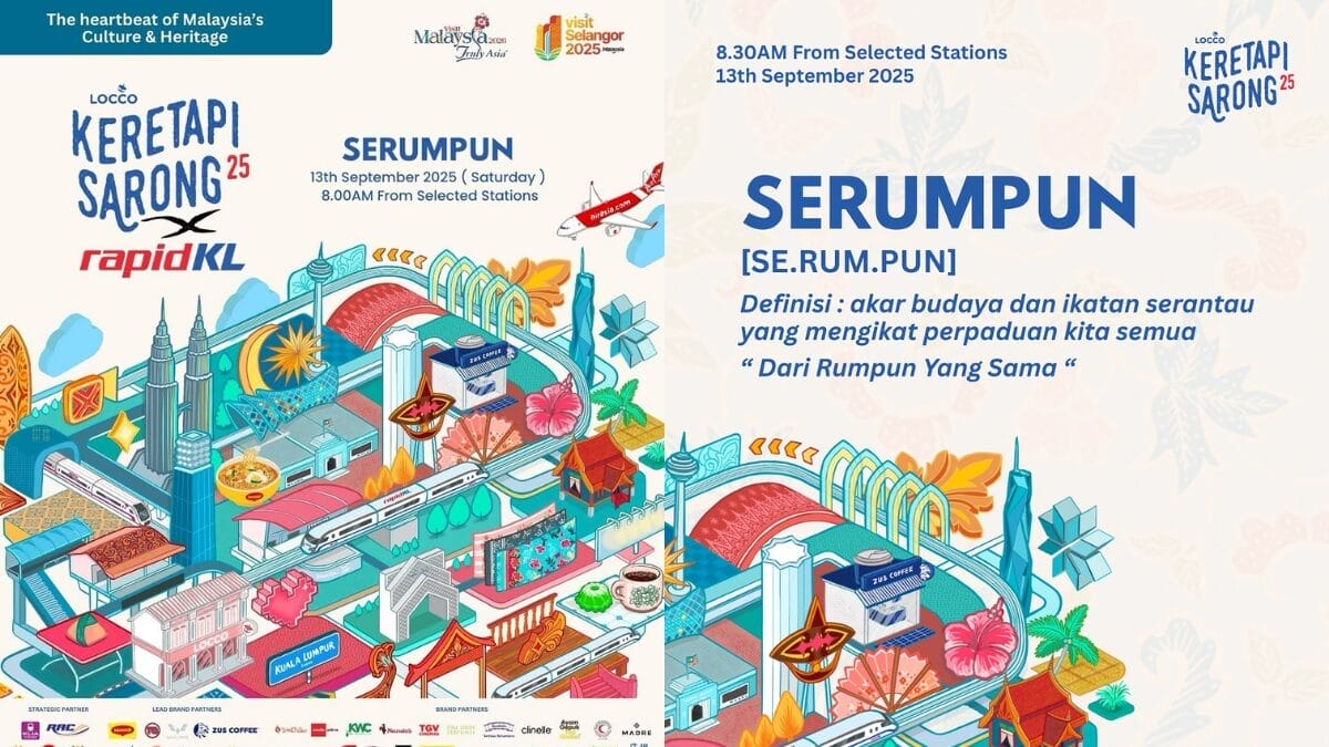 KERETAPI SARONG 2025: SEGALANYA ANDA PERLU TAHU