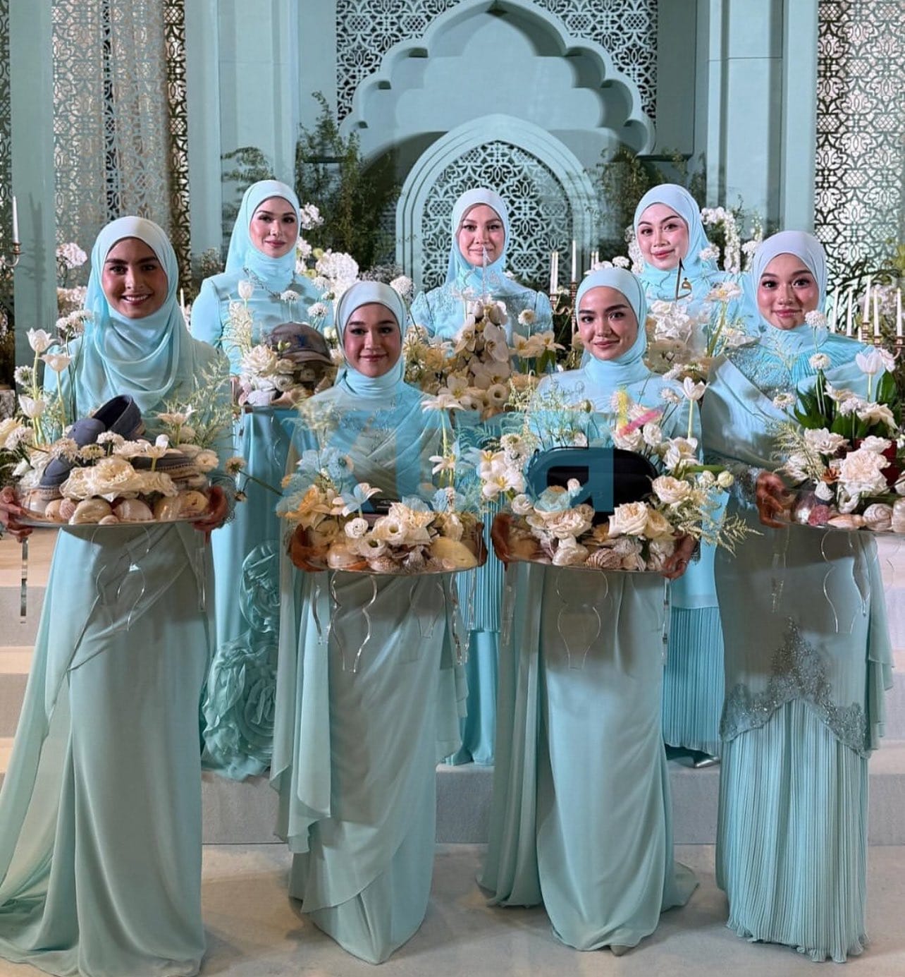 dulang boys dan bridesmaid