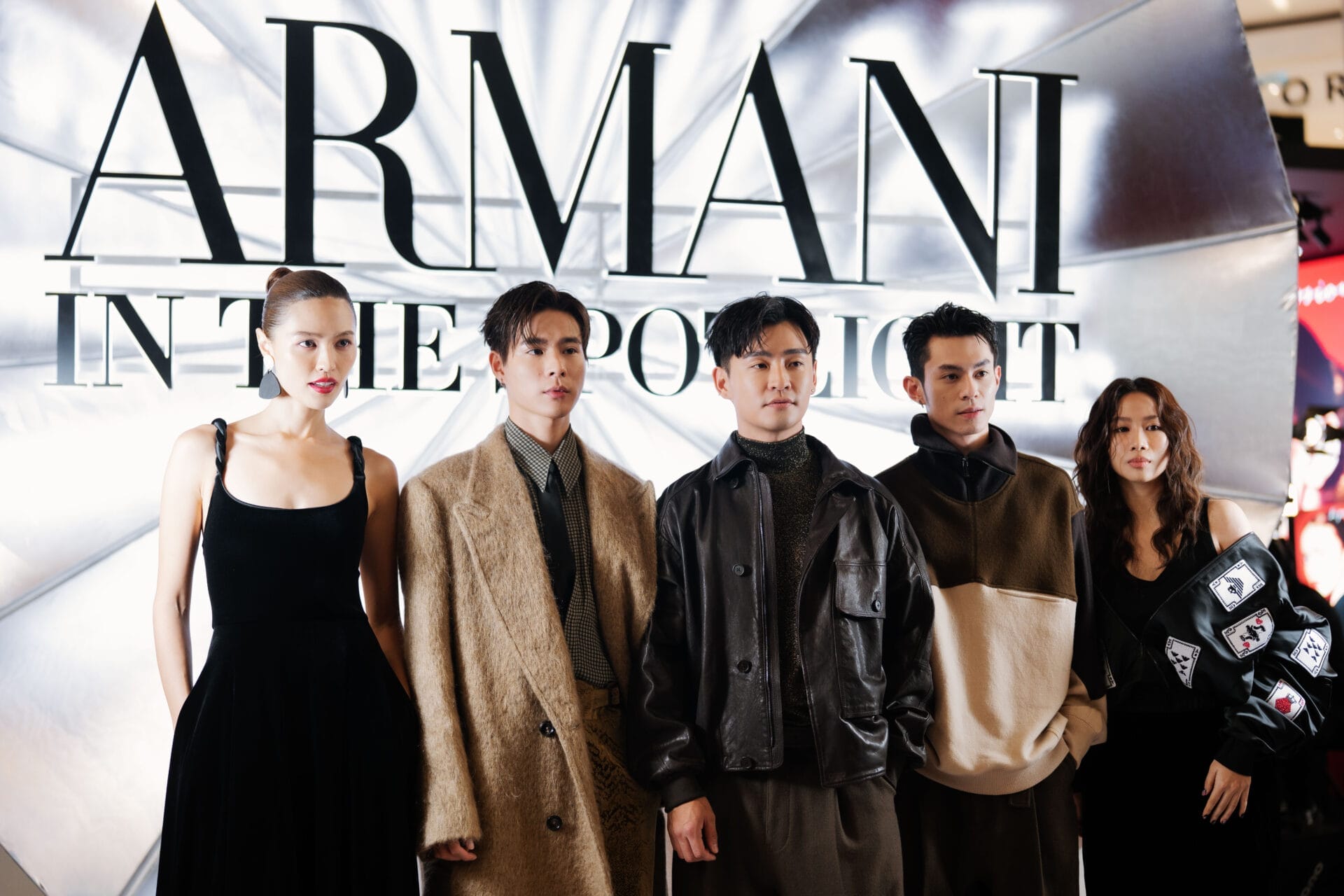 armani in the spotlight