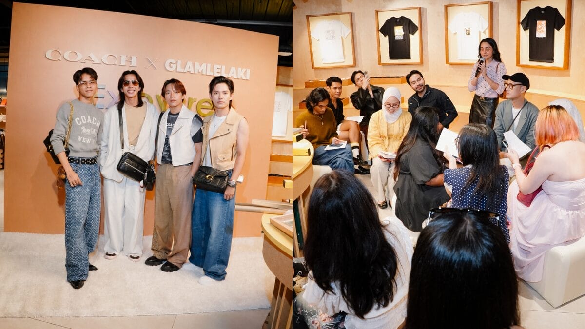 GLAM LELAKI X COACH RAIKAN DUNIA BUKU & PENCERITAAN MENERUSI “EXPLORE YOUR STORY”